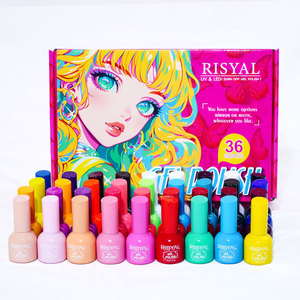 Ensemble de vernis à ongles en gel 36 couleurs 15 ml, vernis UV LED longue durée pour soins des ongles en salon, manucure - Product Image 1