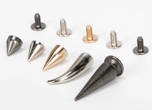 Tùy chỉnh Punk đinh tán, PUNK ROCK đinh tán Cone <span class=keywords><strong>Spikes</strong></span> screwback Studs cho quần áo DIY Craft - Product Image 3