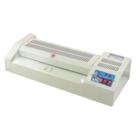 Plastifieuse de bureau A3 A4 A2, plastification à chaud et à froid pour documents, photos, papier, machine de traitement du papier efficace, neuve et d'occasion