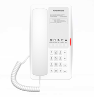 Teléfono IP Fanvil H4W con WiFi de Doble Banda, 2 Cuentas SIP, Audio HD, Ethernet 10/100M, PoE, Teléfono de Escritorio para Hoteles y Negocios