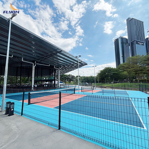 Revêtement de sol sportif en PVC Flyon Sport, épaisseur 3-8 mm, intérieur/extérieur, terrain multisports, antidérapant, écologique, installation facile - Product Image 5