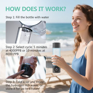 Cá nhân Hydrogen Chai Nước Máy phát điện SPE pem nước Ionizer leakproof cao H2 nồng độ hydro hóa chai nước - Product Image 6