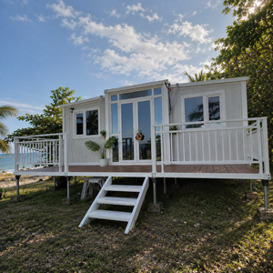 Casa Contenedor Expandible Certificada CE Lista para Habitar, Prefabricada, Resistente a la Corrosión, para Islas <span class=keywords><strong>Canarias</strong></span>, España, Villa Costera Modular - Product Image 1