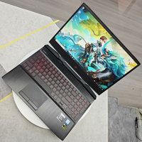 Ordinateurs portables de jeu I7 d'occasion 99% neufs pour Omen 15-DC, processeur Intel Core I7-8750H, 16 Go de RAM, 512 Go SSD, carte graphique GTX 1060 Ti