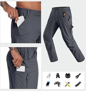 Leichte, Wasserabweisende und Atmungsaktive Herren-Cargohose aus Nylon - Product Image 6