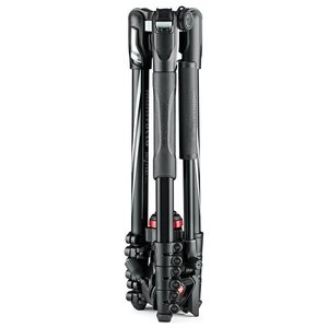 Trépied avec tête 4 kg BEFREE Live avec tête vidéo et verrous à levier Noir et Argent MVKBFRL LIVE - Product Image 3