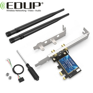 PCIe WiFi tarjeta BT5.1 AX 3000 Mbps AX200 de banda Dual <span class=keywords><strong>5</strong></span>.GHz/ 2,4 GHz <span class=keywords><strong>PCI</strong></span>-e inalámbrico WiFi Tarjeta de adaptador de red - Product Image 5