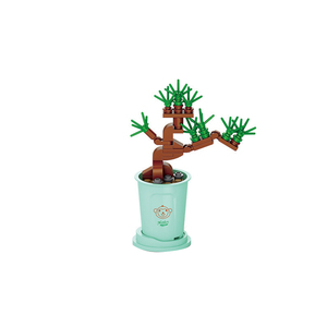 Ensembles de blocs de construction en forme de fleurs, plante en pot avec boîte cadeau, ensembles de briques MOC, ensembles de bricolage pour enfants, jouets éducatifs pour enfants 8814 - Product Image 3