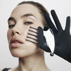 Gevşeme ve cilt sağlığı için 3 in 1 akupunktur masaj tarak Gua Sha paslanmaz çelik yüz şekillendirici - Product Image 2
