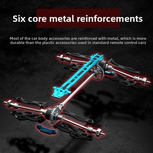 Auto RC de Alta Velocidad 1:16, Versión Brushless Speedy Sky, Impermeable, Control Remoto de 6 Canales, Nivel Experto, Tracción en las Cuatro Ruedas - Product Image 4