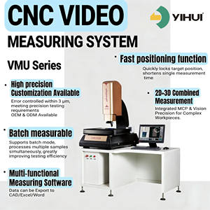 Système de mesure vidéo CNC composite 2D+3D de dernière génération, conçu <span class=keywords><strong>pour</strong></span> la mesure de géométries complexes. - Product Image 2