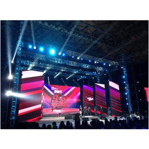 Écran LED de grande taille personnalisé, entretien frontal, aimant, P5mm, affichage couleur fixe, 640x480mm, écran LED mural intérieur - Product Image 2