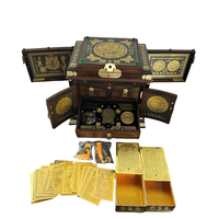 Juego Imperial de Armas Doradas Presidenciales de 7 Disparos de Sun Yat-Sen, de la Serie Antigua Fortuna, EE. UU. y China