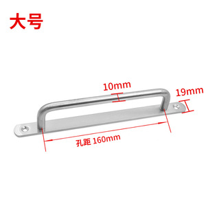Modern New Black Gold <b>Silver</b> Square-shaped Aluminum Space Door Handle for Kitchen <b>Drawer</b> Dresser Bedroom Furniture Hardware - Product Image 4