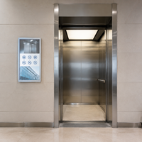 Écran publicitaire vertical moderne à fort impact pour ascenseurs d'hôtels et d'appartements |   Affichage numérique portrait 4K Android avec gestion à distance
