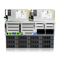Servidor 4U con CPU Dual AMD Epyc 9004/9005 y Memoria de 32xDDR5, 36xSATA/SAS 3.5' HDD y 10 Tarjetas Aceleradoras PCIe5.0 y Servidor en Rack