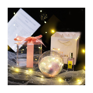 Hot-selling product new party decoration transparent plastic ball packaging gift box