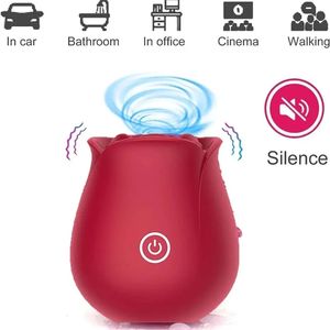 Vibrateur rose pour femmes adultes, stimulateur du point G, clitoris, langue suceuse, léchage des <span class=keywords><strong>seins</strong></span>, jouets sexuels - Product Image 5