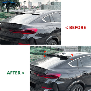 Alerón de techo trasero Abs negro brillante G06 para BMW X6 G06 M Sport <span class=keywords><strong>2019</strong></span> + Accesorios de coche - Product Image 2
