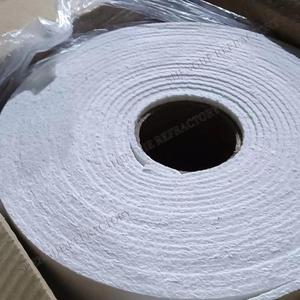 Nhiệt độ cao cách nhiệt chống cháy nhôm silicat đa tinh thể mullite chăn cao cấp sợi gốm cho vật liệu chịu lửa - Product Image 3