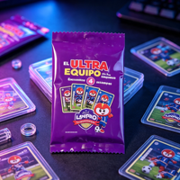Pochette d'emballage scellée en plastique pour cartes de jeu imprimées sur mesure, sachets en aluminium refermables, sacs en Mylar anti-odeur pour cartes à jouer