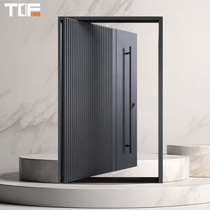 Porte coulissante en aluminium à succès avec design grillagé et moustiquaire en acier inoxydable pour balcon et terrasse de maison - Product Image 2
