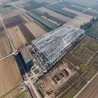 Estructuras Industriales: Nave Modular de Acero para Fábrica con Gran Vano de Almacenamiento para Taller y Centro de Distribución