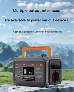 Station d'alimentation portable de grande capacité 300w, générateur solaire pour le camping, l'alimentation d'urgence en plein air - Product Image 5