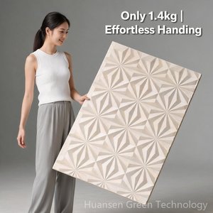 Panneaux de pierre artificielle 3D en PU modernes, légers, imitation roche, pour l'intérieur, salon, mur derrière le canapé - Product Image 6