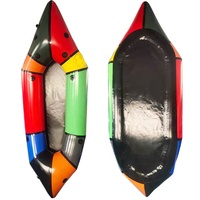 Pack Raft gonflable pas cher, bateau à rames, bateau gonflable pour 1 personne, kayak gonflable ultra léger, packraft gonflable en TPU