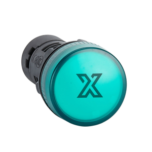 ไฟแสดงสถานะแบบรวม XB2BVB3LC ใช้สำหรับแสดงสถานะเปิดอย่างต่อเนื่อง - Product Image 1