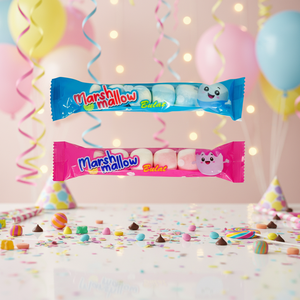 Guimauves en gros pour fêtes, colorées, aux saveurs fruitées, <span class=keywords><strong>halal</strong></span>, croustillantes à l'intérieur et moelleuses à l'extérieur - Product Image 1