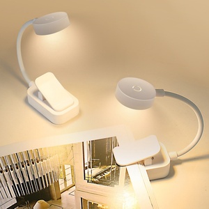 Lampes de lecture portables mini LED 2024 connectées à une batterie, style européen, pour étudiants - Product Image 3