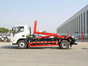 Camion poubelle de type élévateur neuf de 3 à 6 tonnes avec grue électrique, camion poubelle à bras articulé de 5 à 10 m³ avec compacteur - Product Image 4