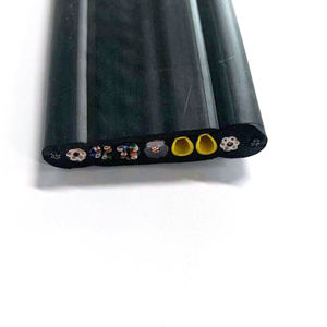 Câble plat isolé pour grue de chantier, câble électrique pour ascenseur, câble plat flexible en PVC ignifuge - Product Image 6