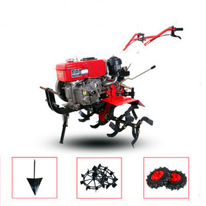 Micro-cultivateur agricole multifonctionnel pour l'agriculture Petit moteur rotatif à essence pour le désherbage - Product Image 2