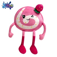 Lovely boneka anak katun PP Super lembut makanan penutup kreatif ramah lingkungan mainan dapat disesuaikan