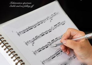 Nuevo libro de partituras de Piano desmontable de tamaño A4, músico de dibujos animados, modificable, instrumentos de Clip de partitura de música específicos de Piano, papelería - Product Image 4