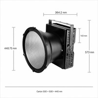 Projecteur LED extérieur haute luminosité 80000lm 800W IP68 IP67 pour ports maritimes, applications industrielles et minières