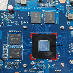 Op Voorraad Moederbord Voor Pk Voorteken 17-Een I5-8300H I7-8750H 2.2Ghz Sr3yy Gtx1050 4Gb Gddr5 Laptop Moederbord L11140-601 Dag3bdmbac0 - Product Image 4