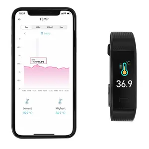 Starmax S5 3.0 2022 SDK Paar Armband Smart Touch IP68 Wasserdichte Temperatur Gesundheit Smart Armbänder für den Sport