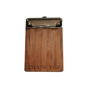 Pequeño Portapapeles de madera tamaño Memo logotipo personalizado MINI tableros de menú de almacenamiento con Clip, soporte de recibo a granel comprobar presentador fiesta evento - Product Image 6