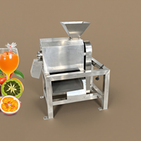 Industriële mango-, ananas- en passievruchtenpulper, fruitpulp- en sapmachines, productielijn, fabriek