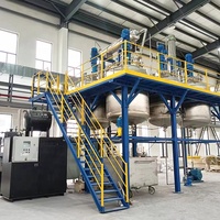 Réacteur de système de réaction de synthèse à l'échelle pilote polyaryl éther cétone industrielle 2000L avec contrôle de chauffage constant
