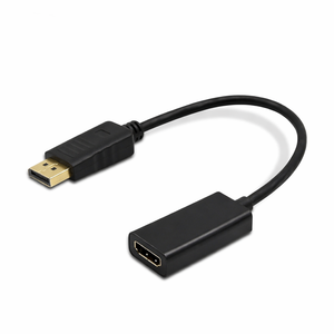 Adaptador SYONG Portátil <span class=keywords><strong>DisplayPort</strong></span> (DP) a <span class=keywords><strong>HDMI</strong></span> 4K30Hz Full HD, Transmisión de Video y Audio Compatible con Computadora, Laptop y TV - Product Image 1
