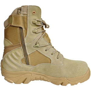 <span class=keywords><strong>Botas</strong></span> Tácticas <span class=keywords><strong>de</strong></span> Senderismo <span class=keywords><strong>de</strong></span> Gamuza USMC <span class=keywords><strong>de</strong></span> Alta Calidad, Altura Hasta el Tobillo, con Cierre <span class=keywords><strong>de</strong></span> Cremallera y Cordones, con Amortiguación <span class=keywords><strong>de</strong></span> Impactos, <span class=keywords><strong>para</strong></span> Invierno y Verano - Product Image 1
