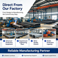 Almacén de Estructura de Acero de Bajo Costo y Rápido Montaje, Nave de Almacenamiento con Vigas H Galvanizadas, Tamaño Personalizado para Uso en Logística de Fábrica