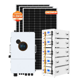 <span class=keywords><strong>Kit</strong></span> Solar Híbrido Growatt SRNE <span class=keywords><strong>Goodwe</strong></span>, Sistema de Energía Solar de 5kw, 6kw, 8kw, 10kw, 12kw, 15kw, Monofásico, 230v, para Filipinas y Pakistán - Product Image 1