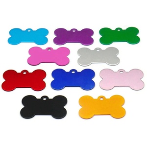 חם נמכר אלומיניום סגסוגת אלומיניום בצורת עצם יכול להיות <span class=keywords><strong>diy</strong></span> מותאם אישית עם חריטה כדי למנוע תגי חיות מחמד שאבדו - Product Image 3