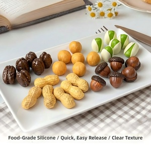 Molde de Silicona Industrial Serie Nut para Pistachos, Cacahuetes, Nueces, Chocolate, Helado y Cubitos de Hielo para Producción de Alto Volumen OEM - Product Image 1